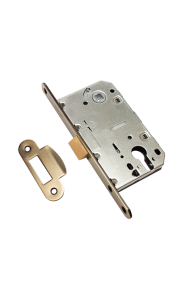Защёлка врезная под ключевой цилиндр ADDEN BAU. KEY 418 BRONZE (цвет БРОНЗА)