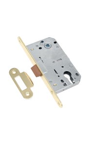 Защёлка врезная под ключевой цилиндр ADDEN BAU. KEY 418 GOLD (цвет ЗОЛОТО БЛЕСТЯЩЕЕ)