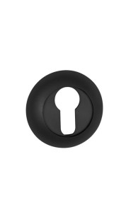 Накладка на ключевой цилиндр ADDEN BAU SC 001 BLACK (цвет ЧЁРНЫЙ МАТОВЫЙ)