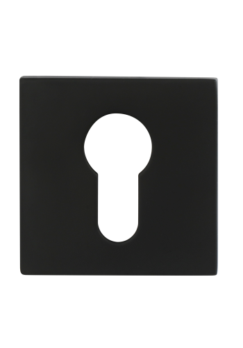 Накладка на ключевой цилиндр ADDEN BAU SC SQ-001 BLACK (цвет ЧЁРНЫЙ МАТОВЫЙ)