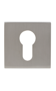 Накладка на ключевой цилиндр ADDEN BAU SC SQ-001 NICKEL (цвет НИКЕЛЬ)