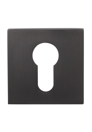 Накладка на ключевой цилиндр ADDEN BAU SC SQ-001 GRAPHITE (цвет ГРАФИТ)